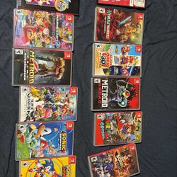 Nintendo Switch Game Lot Like New