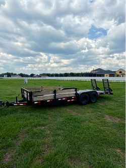 22FT Heavy Duty Equipment Trailer