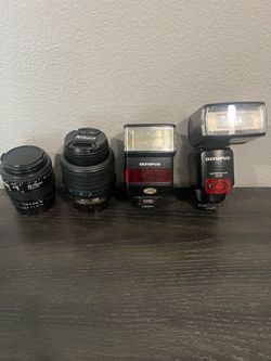 Camera Lenses and Flash