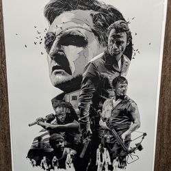 AMC's The Walking Dead Poster Art Screen Print by Mondo Artist Gabz 24x36

2013