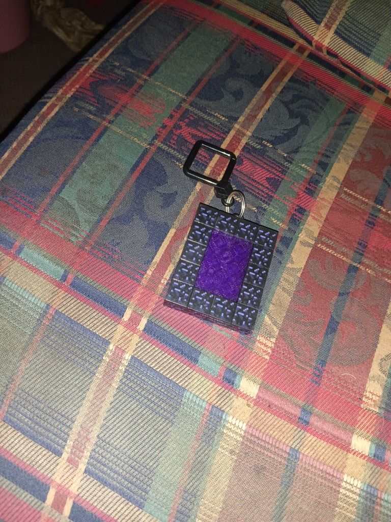 Mojang Minecraft HANGER KEYCHAIN BACKPACK Nether Portal Series 2