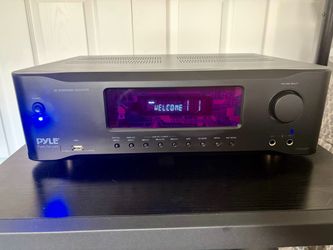 Pyle PT694BT 5.2CH AV Receiver - 1000W - Bluetooth, HDMI, USB, Karaoke Mics - Works Perfect
