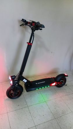 J-11 Electric foldable Scooter Adult Owned Lots of Goodies such as Led light all Around, USB Charging Port, Dual Disc Brakes $400 Takes it FirmPrice