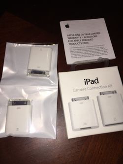 iPad camera connection kit New