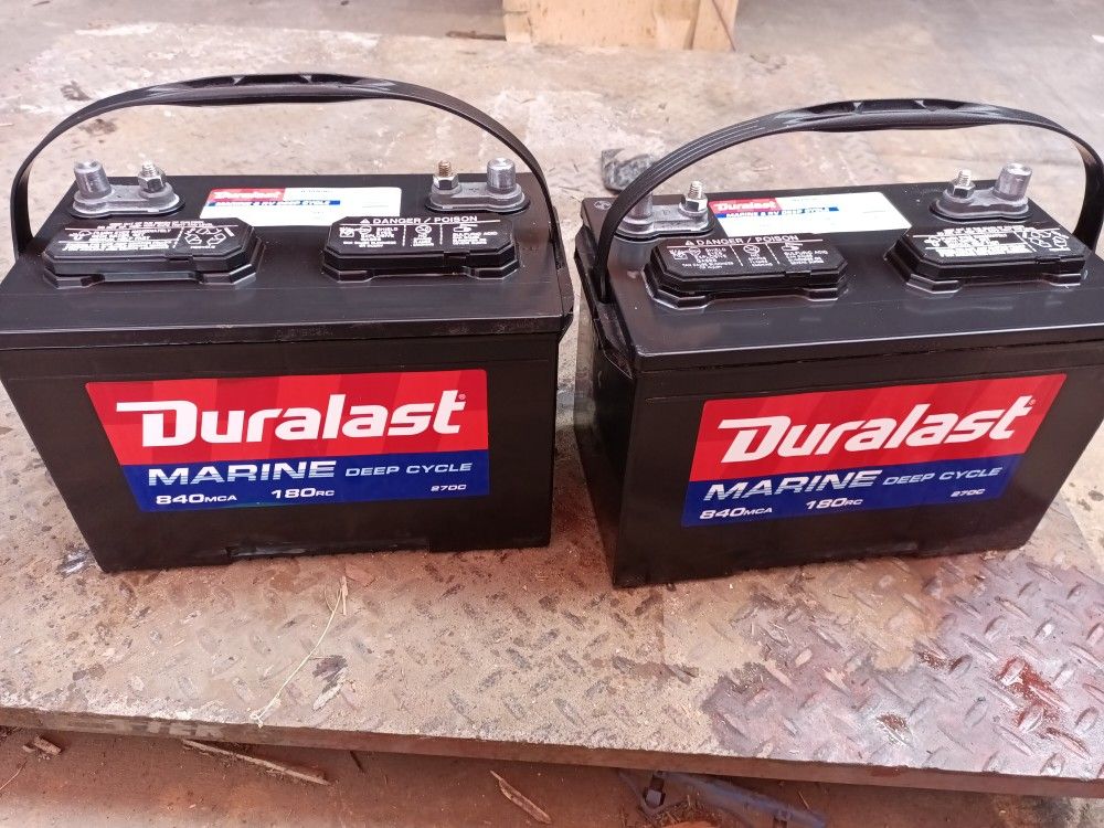 Duralast Batteries. RV Battery Marine Battery Size 27. Baterías Traila
