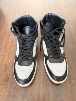 Louis Vuitton High-Top Sneakers – Brown / White – Designer
