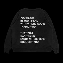 We The Believers Christian Crewneck Sweatshirt (Size Small, Sold Out)