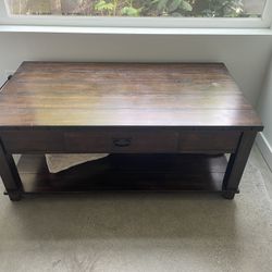 Matching Coffee Table And End Table 