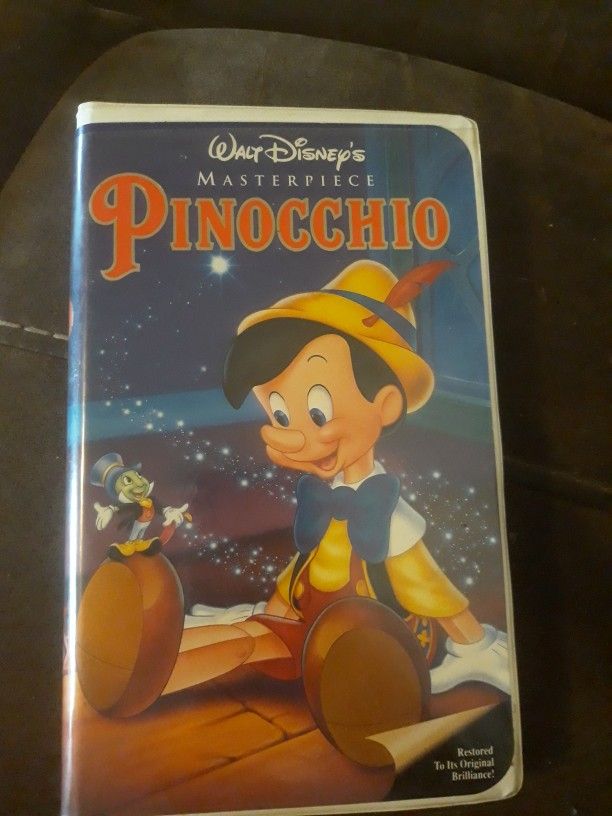 Old Disney VHS Pinocchio