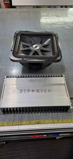 Kicker L7 Sub And Hifonics Amp