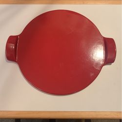 Emile Henry Fire Red Smooth Pizza Stone