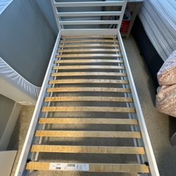 IKEA Tarva & Costco Novaform Twin Size Bed Set