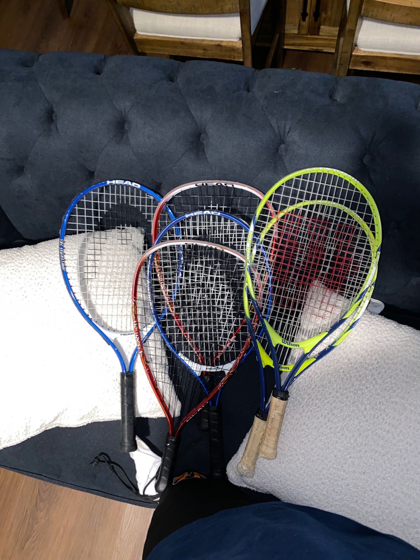 TENNIS RACQUETS/TENNIS RACKETS FOR RACQUET BALL AND TENNIS