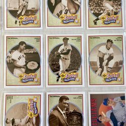 Ted Williams Complete Baseball Set