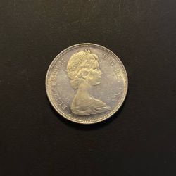 1965 Silver Canadian Dollar