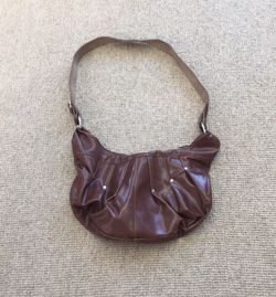Vegan Brown Crystalyn Kae Hobo Bag