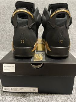 Air Jordan 6 Retro DMP Black Metallic Gold