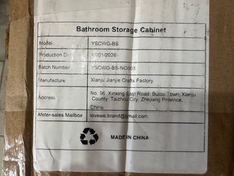 bathroom storage cabinet