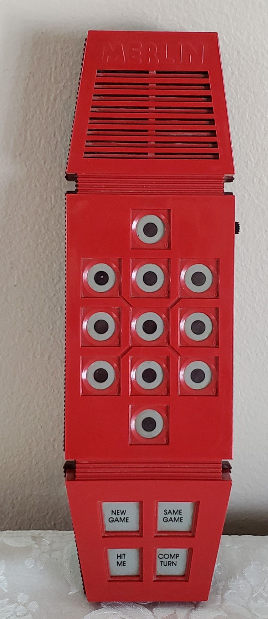 Vintage "Merlin" Electronic Handheld Game By Parker Brothers●read full description below●