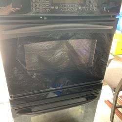General Electric Double Oven And Microwave 