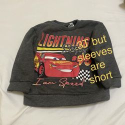 pick up only - cars sweatshirt