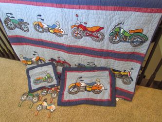 Brand New Company Kids dirt bike boy bedding