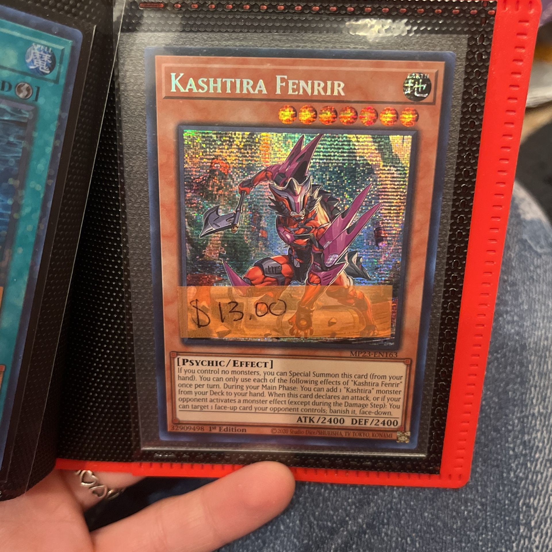 Kashtira Fenrir Yugioh Card