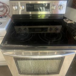 Nice Stainless Steel Samsung Flat Top Electric Range