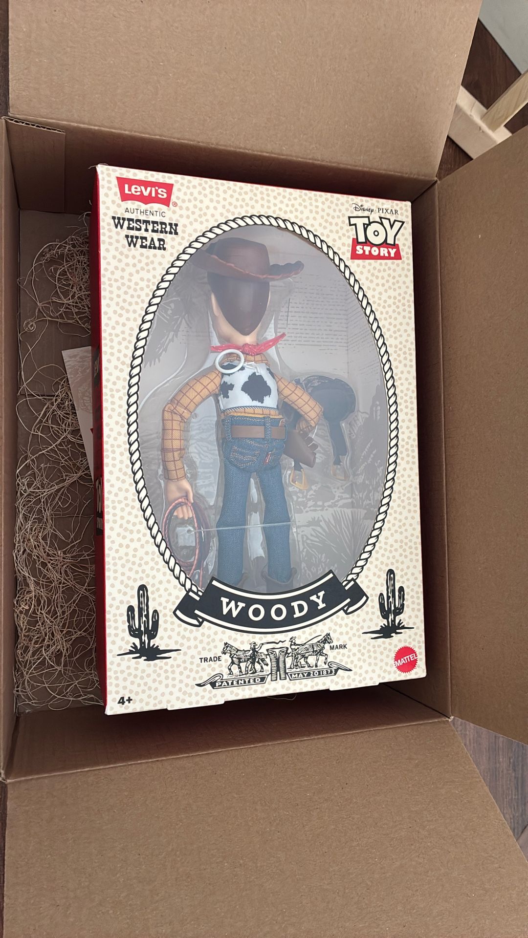 Limited Edition Toy Story Woody Levi Limited To 1000 Pieces Only 