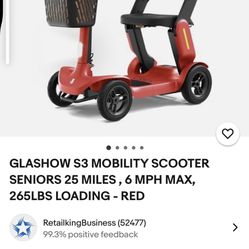 Glashon Scooter New