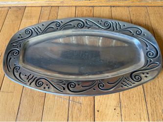 15.5”x8.75” LENOX SPYRO SERVING PLATTER