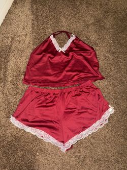 Burgundy lace SleepSet