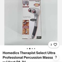 Percussion Massager With Heat