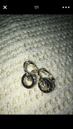 Silver earring