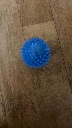 Blue Spiky Massage Ball