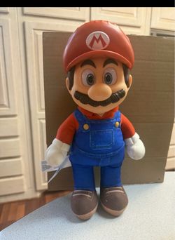 Super Mario Bros Movie~Poseable Plush Doll Toy~14"~2023
