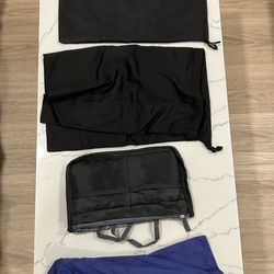 Multifunctional Bi-fold Storage Bag Double Zipper Large Capacity Storage Arrangemenmall,Storage Bags