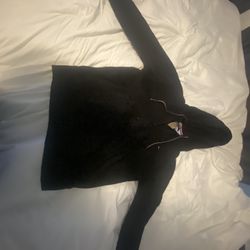 Black Tommy Hilfiger Jacket (magnet Zipper)