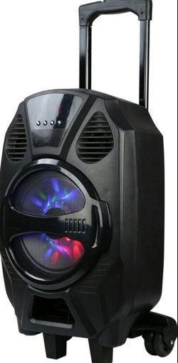 Bluetooth speaker SD card,slot USB port,FM radio,microphone included for karaoke