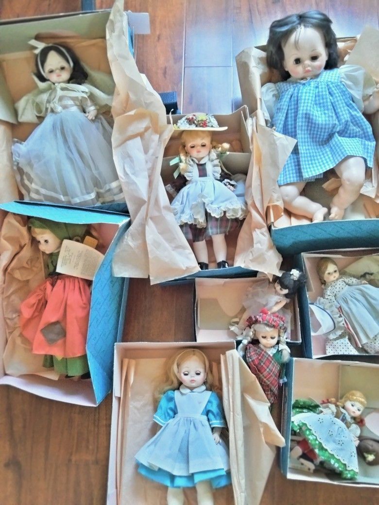 Vintage Madame Alexander Dolls
