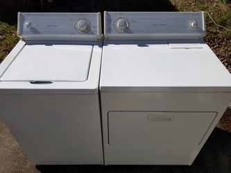 Washer and dryer
