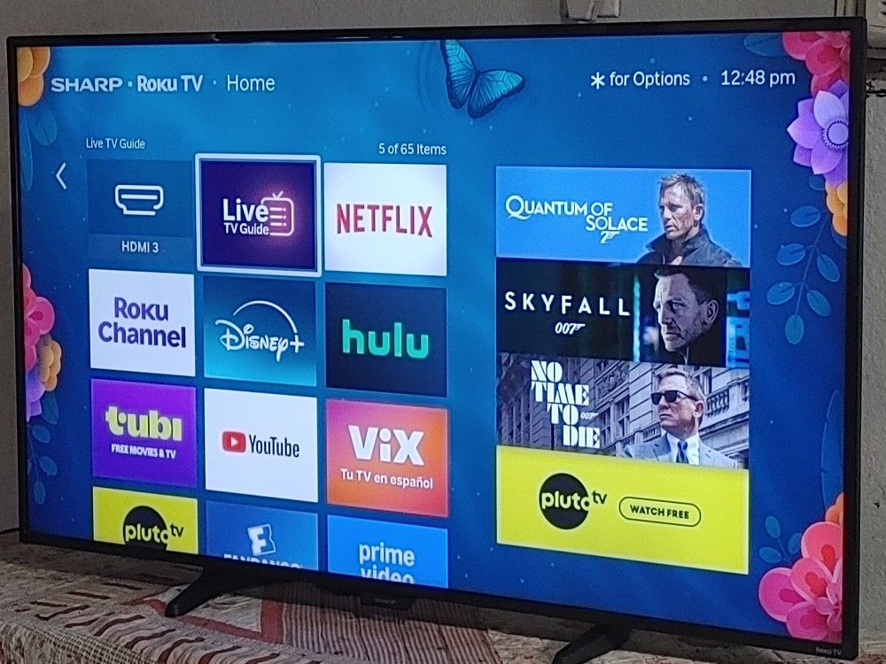 🟥SMART TV SHARP AQUOS 50" 4K LED HDR DOLBY VISION FULL UHD 2160p 🟩( NEGOTIABLE ) 🟨 FREE DELIVERY🟥