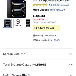 Apple Ipad Pro 11- inch (M4) 