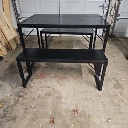 Table With Bench Seats