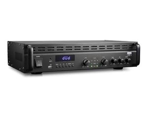Donner Power Amplifier, 2 Channel Audio Amplifier with Bluetooth 5.3, EQ Controls, 100W RMS and 225W @4Ω Bridgeable, Versatile Inputs, for Home Party,