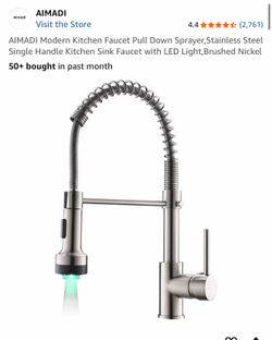 AIMADI Pull-Down Kitchen Faucet