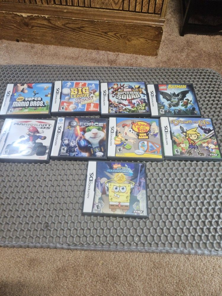 Assorted NIB Nintendo DS Games