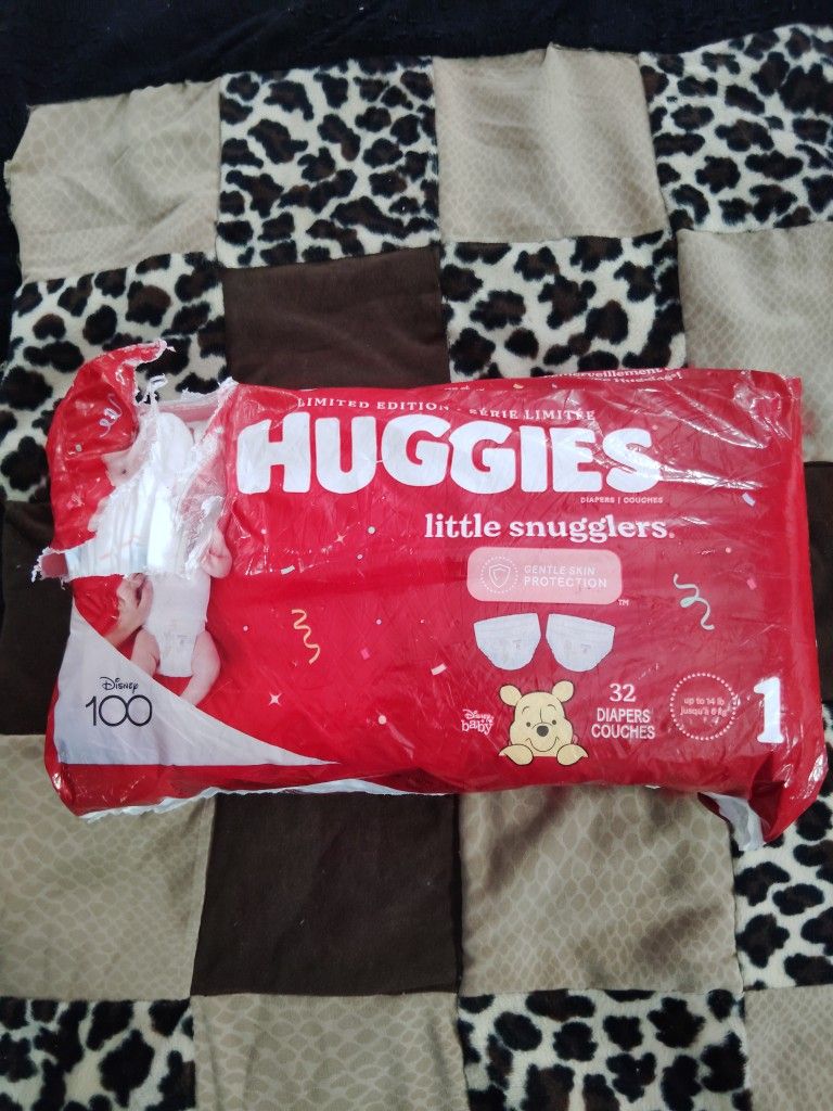 Baby Huggies Pampers Size 1