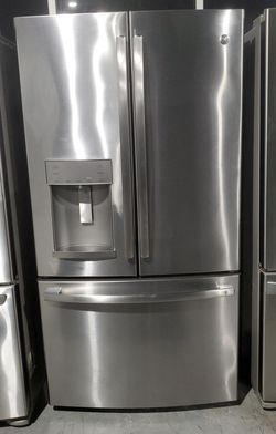 GE French Door Stainless Steel Fridge
