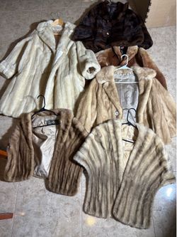 Vintage fur coats